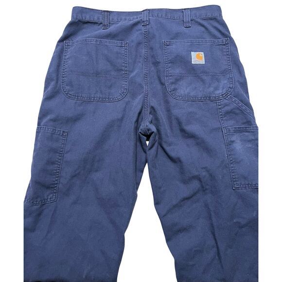 Carhartt Men’s Lightweight Canvas Dungaree Fit Carpenter Work Pants - 32X30 - Picture 4 of 9